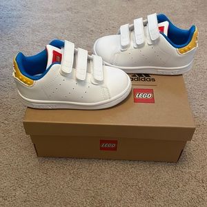 Adidas Lego Stan Smith Toddler Sneaker 7.5